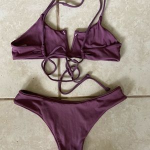 Purple women’s bikini